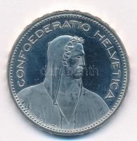 Svájc 2017B 5Fr Cu-Ni T:1- (PP) 
Switzerland 2017B 5 Francs Cu-Ni C:AU (PP)