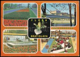 Vasas SC női kézilabdacsapatának aláírása képeslapon