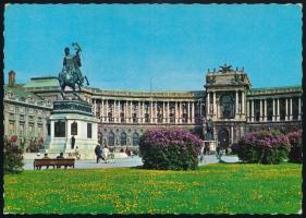 1967 Bozsik József és társainak aláírása Bécsből hazaküldött képeslapon