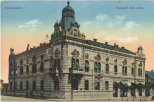 1930 Kiskunhalas, Gazdasági Bank, Sphinx benzin töltőállomás, üzletek. Özv. Pressburger Ferencné kiadása (EK)