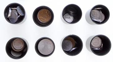 184db-os vegyes német fémpénz tétel, közte Német Harmadik Birodalom és NDK T:1-,2 184pcs of various metal coins from German Third Reich and GDR C:AU,XF