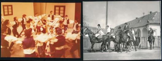 Vegyes témájú MTI sajtófotók, Benkő Imre felvételei, hátoldalon feliratozva, 5 db, 9×12 cm