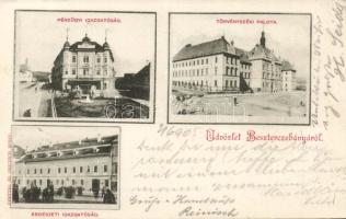 Besztercebánya with official buildings