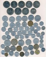 73db-os vegyes lengyel fémpénz tétel T:1-,2,2-
73pcs of various metal coins from Poland C:AU,XF,VF