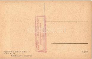 Tátra, Tatry; Giewont / mountain + "Tatry-Zakopane" cancellation