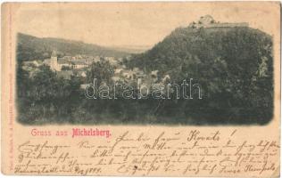 1899 Kisdisznód, Michelsberg, Cisnadioara; vár / castle (szakadás / tear)