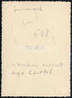 1933 Budapest, Iparcsarnok, fotó, 12×9 cm