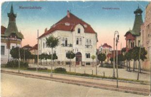 1917 Marosvásárhely, Targu Mures; Hunyady utca / street (EB)