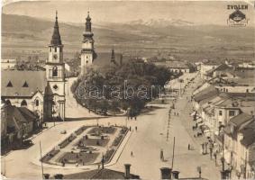 1938 Zólyom, Zvolen; Látkép / general view (14,8 cm x 10,4 cm) (Rb)