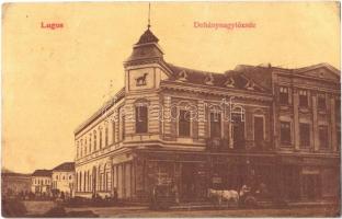 1917 Lugos, Lugoj; Dohánynagytőzsde, Németh és S. József üzlete / tobaccy shop. W.L. (?) 321. Berecz J.  (r)