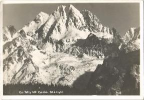 Tátra, Magas-Tátra, Vysoké Tatry; Vysoká / Tátra-csúcs / mountain peak (14,9 cm x 10,4 cm)