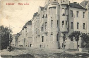 1914 Szeged, Müller palota. Grünwald Hermann kiadása (EK)