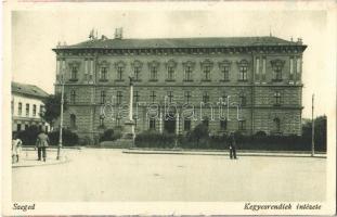 1927 Szeged, Kegyesrendiek intézete