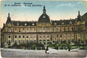 1918 Brassó, Kronstadt, Brasov; M. kir. törvényszék / court (EK)