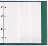 Schaubek érmetartó album, 6 lapon 219 férőhellyel. Új állapotban