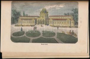 Törs Kálmán: Margit-sziget. Pest, 1872, Athenaeum, 4+137+3 p. Oldalszámozáson belül 11 színezett, fa...