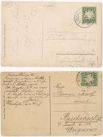 5 db RÉGI német képeslap 5 Pf bérmentesítéssel / 5 pre-1945 German postcards: Nürnberg, Kurort Wöris...