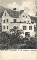 Parschluh (bei Kapfenberg), Rupert Schwarzs Einkehrgasthaus zur Linde / roadside inn, guesthouse, hotel. Phot. Franz S. Petschar