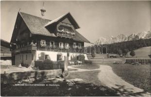 Ramsau am Dachstein, Gasthof Stocker / inn, guesthouse. Brüder Lenz 2427.