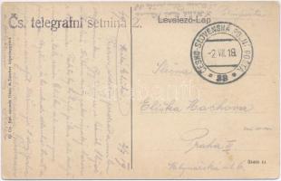 1919 Körmöcbánya, Kremnitz, Kremnica; Zólyomvölgyi részlet, Vadászkürt szálloda / valley, hotel