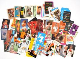 1 db 1956-os úttörő naptár + 95 db kártyanaptár, néhány erotikussal. Majdnem mind különböző