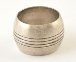 Ezüst szalvétagyűrű, Jelzett, 28,2 g