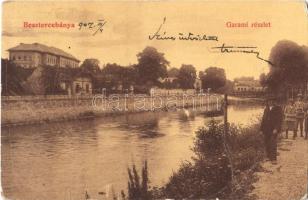 1907 Besztercebánya, Banská Bystrica; Garami részlet / Hron riverside. W.L. 526. (EK)