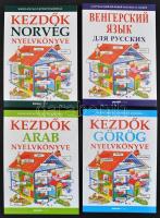 Kezdők nyelvkönyve sorozat 16 különféle nyelv, 2019-es kiadású nyelvkönyve új állapotban, letölthető...