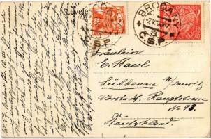 1924 Brogyán, Brodzany (Bars megye); kastély / castle (EK)