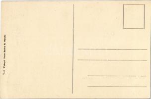 Kaplat, Kaplath, Koplotovce; Kastély belső, étkező. Wykopal János kiadása / castle interior, dining ...