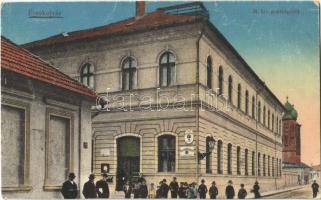 Érsekújvár, Nové Zámky; M. kir. postaépület / post office (EB)