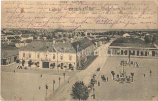 1920 Érsekújvár, Nové Zámky; tér / square
