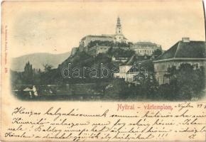 1899 Nyitra, Nitra; vártemplom / castle church (Rb)