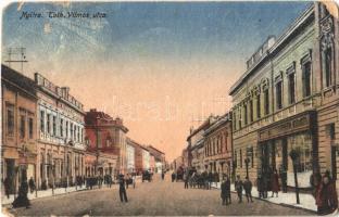 1921 Nyitra, Nitra; Tóth Vilmos utca, üzletek / street, shops (EM)