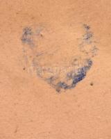 Madárka és mini elefánt, kézzel festett kerámia és porcelán, egyik jelzett, m:9,5 cm, m: 3 cm