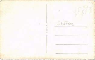 Siófok,  Weiss Manfréd Művek dolgozóinak üdülője, Munkásüdülő, Csepel SC kerékpárosok. photo (EK)