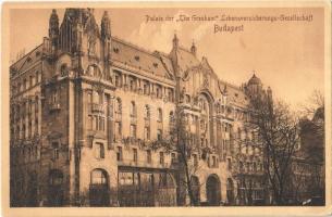 1934 Budapest V. Gresham Életbiztosító társaság palotája. Ferenc József tér 5-6. (EK)