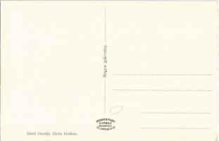 Győr, Szent Orsolya zárda - 4 db régi képeslap (képeslapfüzetből) / 4 pre-1945 postcards (from postc...