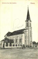 Óbecse, Stari Becej; Külvárosi Római katolikus templom. Lux Mihály kiadása / church