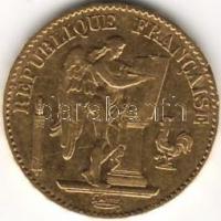 Franciaország 1878 20fr arany 6,451gr T:3