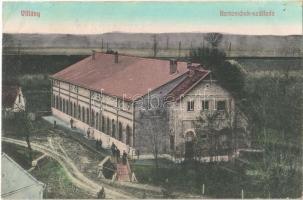1912 Villány, Bartonichek szálloda. Makay István kiadása + Brod-Budapest 31. mozgóposta
