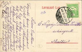 1912 Zalaegerszeg, Megyeház tér, Központi Áruház, eredeti Singer varrógépek üzlete