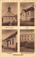 1944 Bükkszenterzsébet, Római katolikus templom, Paplak, Községháza, Kovács Tetsvérek hengermalma