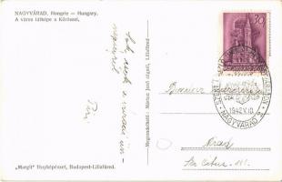 1942 Nagyvárad, Oradea; Kőrös folyó, híd, Blum Vilmos, Dermita, Friedmann Dezső és Czillér Imre üzle...