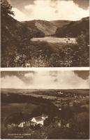 1930 Felsőcsatár, Pinka-völgyi részlet, látkép. Ganzer felvétele (Szombathely)
