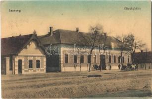 1918 Isaszeg, Községháza. Glück Lajos kiadása (EK)