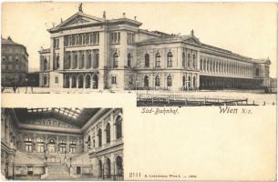 Wien, Vienna, Bécs; Süd-Bahnhof / railway station interior