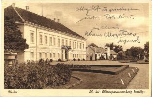 1937 Kisbér, M. kir. Ménesparancsnokság kastélya (Batthyány-Wenckheim kastély) (EK)
