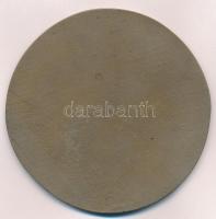 DN Jávorszarvast ábrázoló, egyoldalas, öntött Br plakett "ELARÓM(?)" jelzéssel (97mm) T:1-