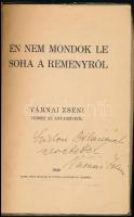 Várnai Zseni: Én nem mondok le soha a reményről. Várnai Zseni versei az anyaszívről. Dedikált! Bp., ...